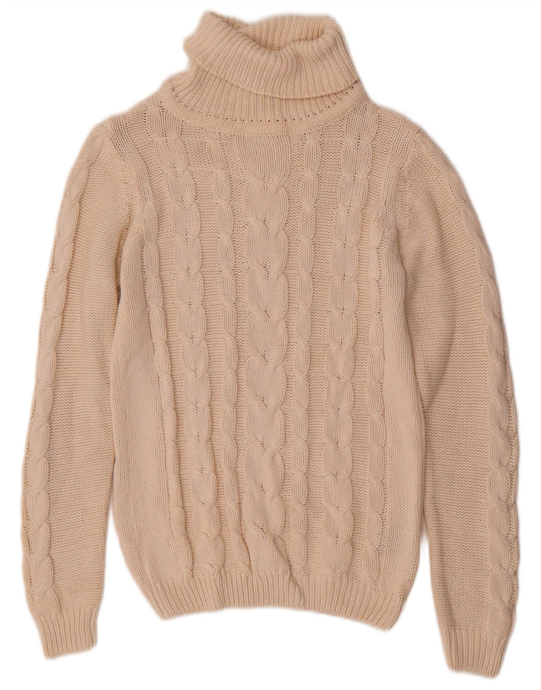 Esmara Womens Roll Neck Jumper Sweater UK 14/16 Medium Off White