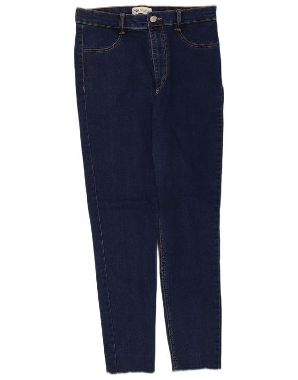 Zara Womens Skinny Jeans EU 42 Large W32 L26 Navy Blue