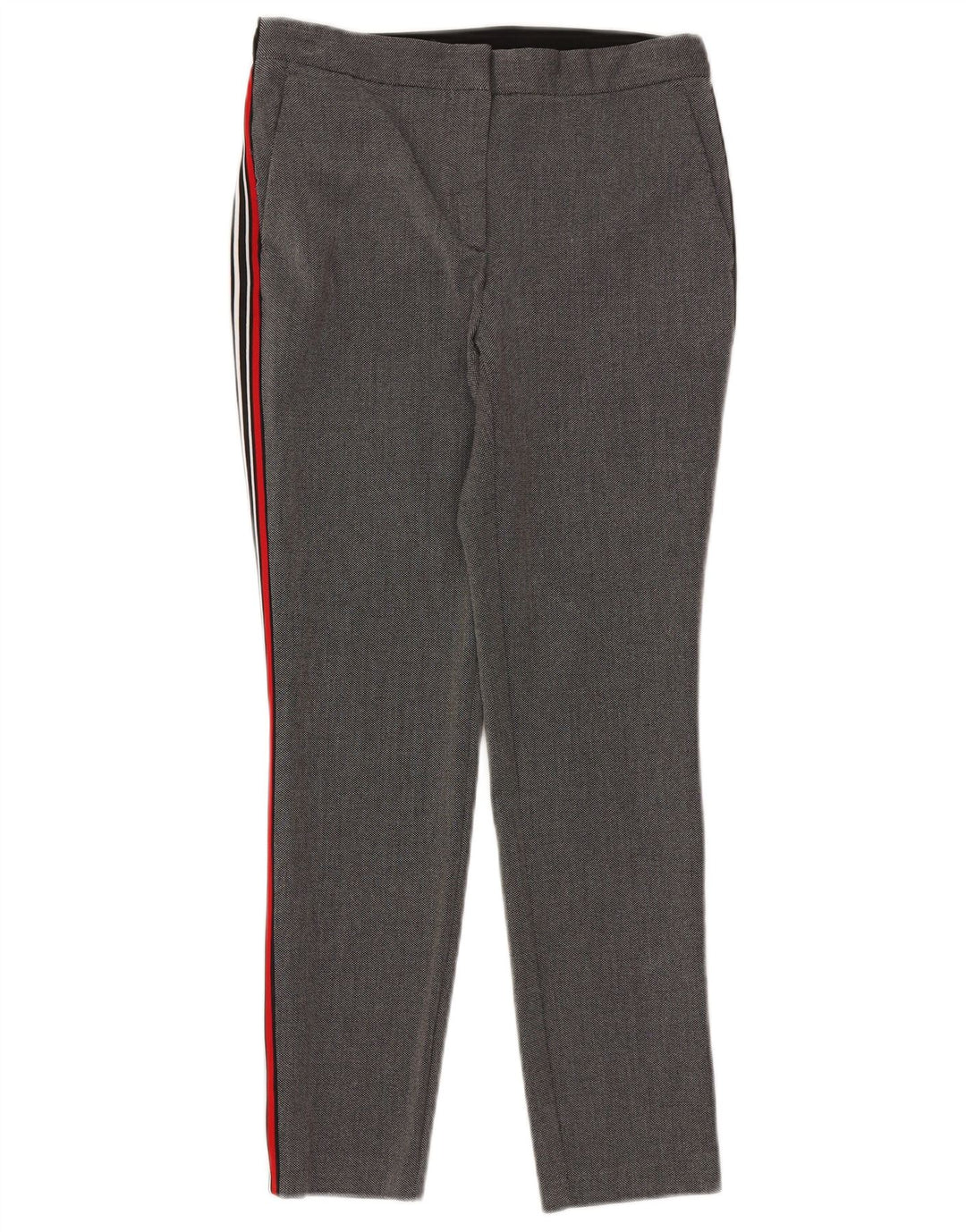 Zara Slim Chino-Hose für Damen, Größe M, W28, L28, Grau