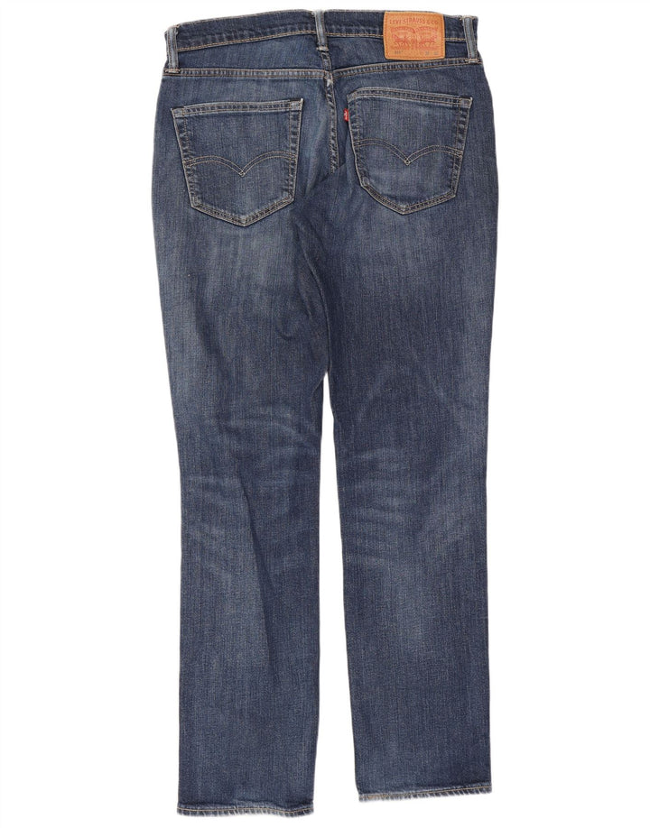 Levi's Uomo 511 Slim Jeans W32 L32 Cotone Blu