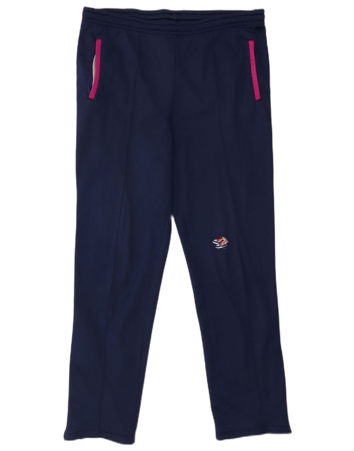 ASICS Mens Graphic Tracksuit Trousers Large  Navy Blue