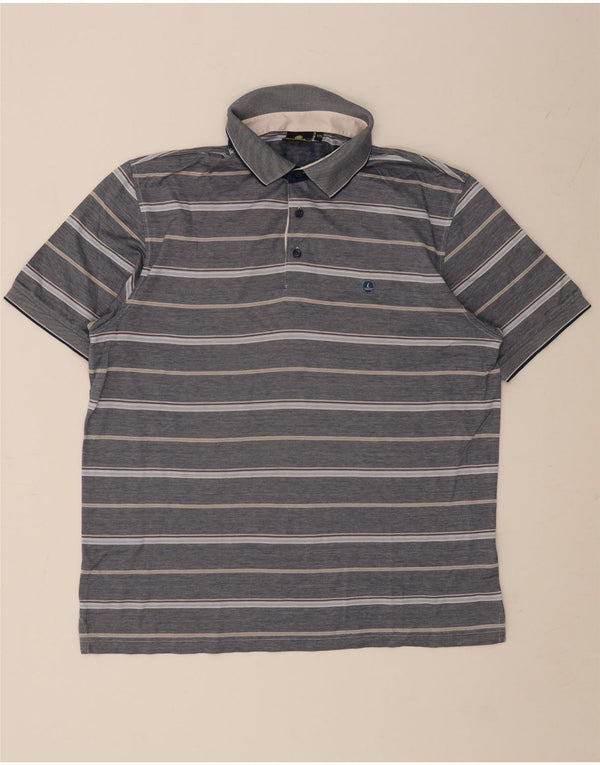 Polo Uomo Navigare 2XL Cotone a Righe Blu