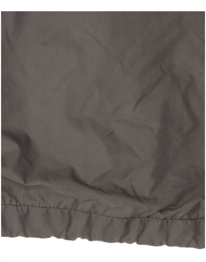 Giacca antipioggia oversize con cappuccio da uomo Champion UK 38 Grigio medio