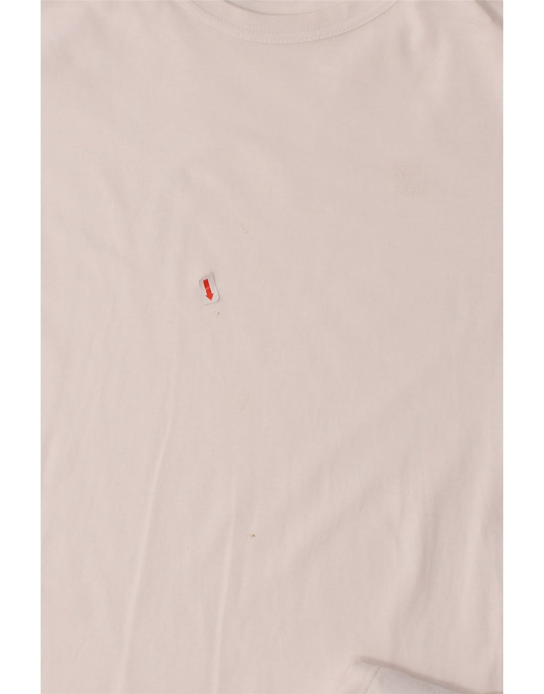 G-STAR Mens T-Shirt Top Small Off White Cotton Vintage G-Star and Second-Hand G-Star from Messina Hembry 