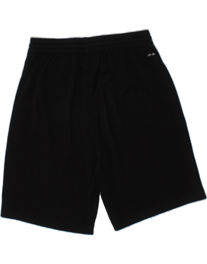 ADIDAS Boys Climalite Sport Shorts 11-12 Years Medium Black Polyester Vintage Adidas and Second-Hand Adidas from Messina Hembry 