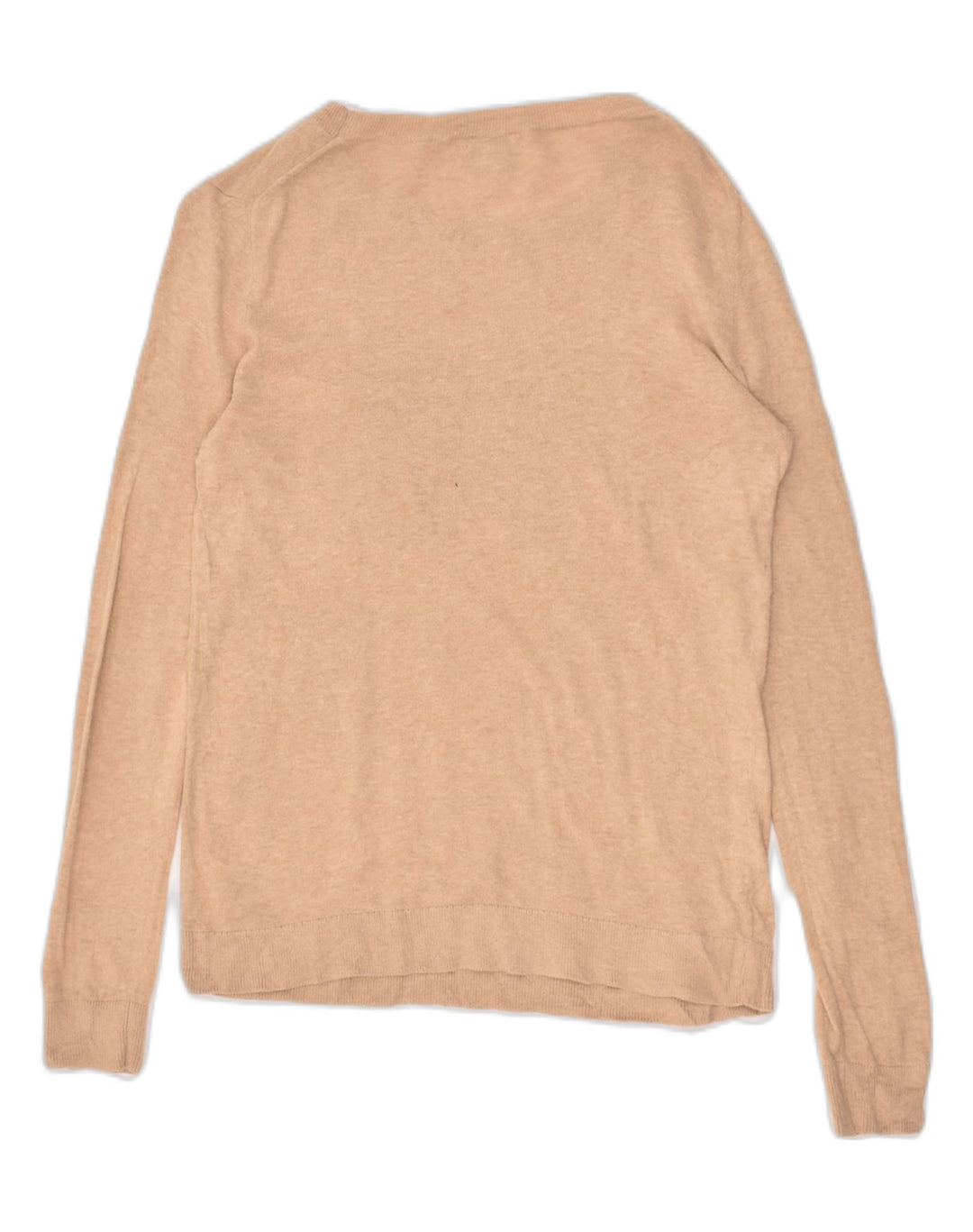 J. CREW Womens Graphic Crew Neck Jumper Sweater UK 6 XS Beige Animal Print | Vintage J. Crew | Thrift | Second-Hand J. Crew | Used Clothing | Messina Hembry 