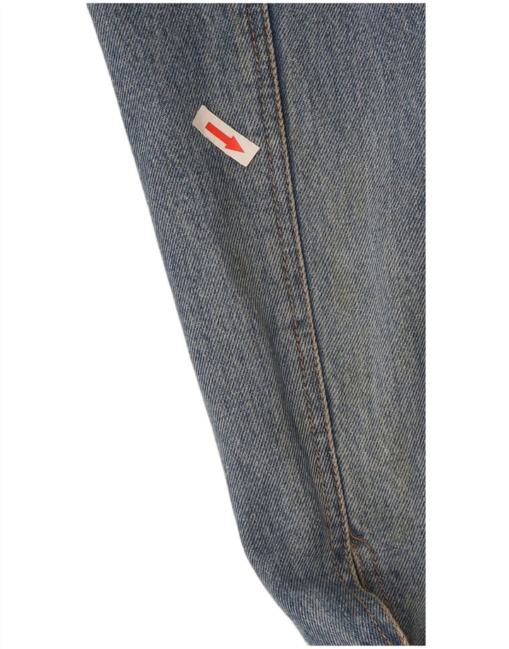 Vintage Mens Denim Jacket UK 38 Medium Blue