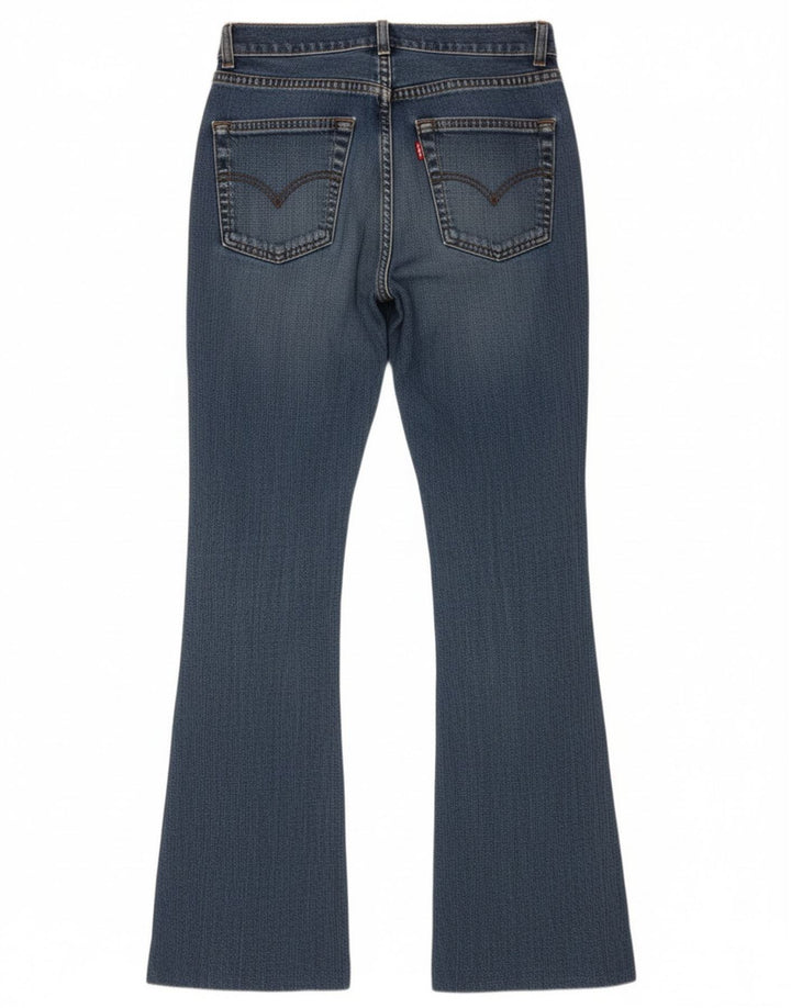 Levi's Damen 525 Bootcut Jeans W28 L30 Blaue Baumwolle