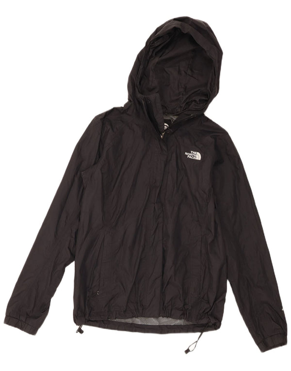 The North Face Chaqueta impermeable con capucha para mujer UK 10 Small Black Nylon
