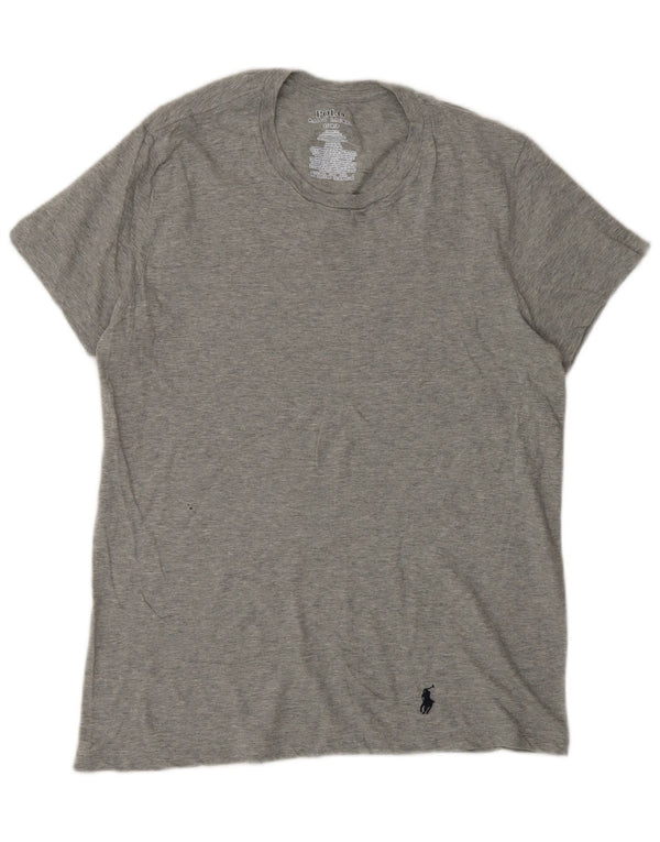 Polo Ralph Lauren Mens Classic Fit T-Shirt Top Small Grey Cotton