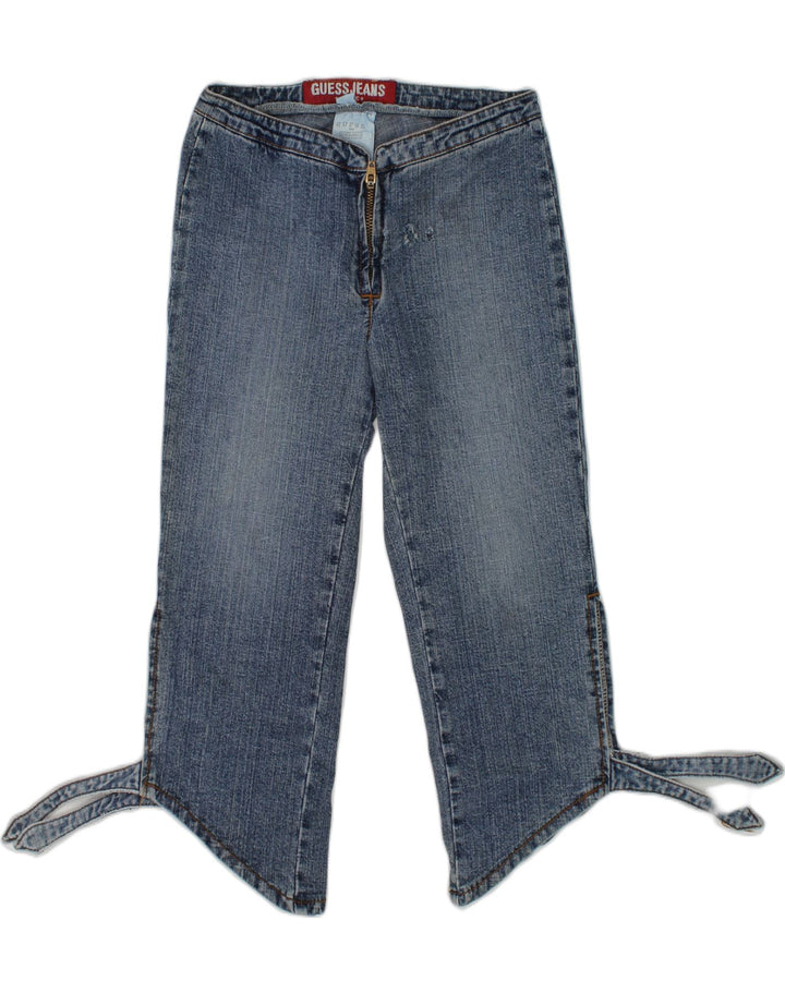 GUESS Girls Capri Jeans 5-6 Years W20 L16  Blue Cotton | Vintage Guess | Thrift | Second-Hand Guess | Used Clothing | Messina Hembry 
