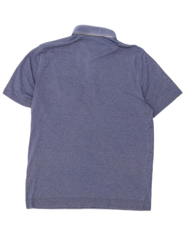 Ted Baker Mens Polo Shirt Size 5 XL Blue Cotton