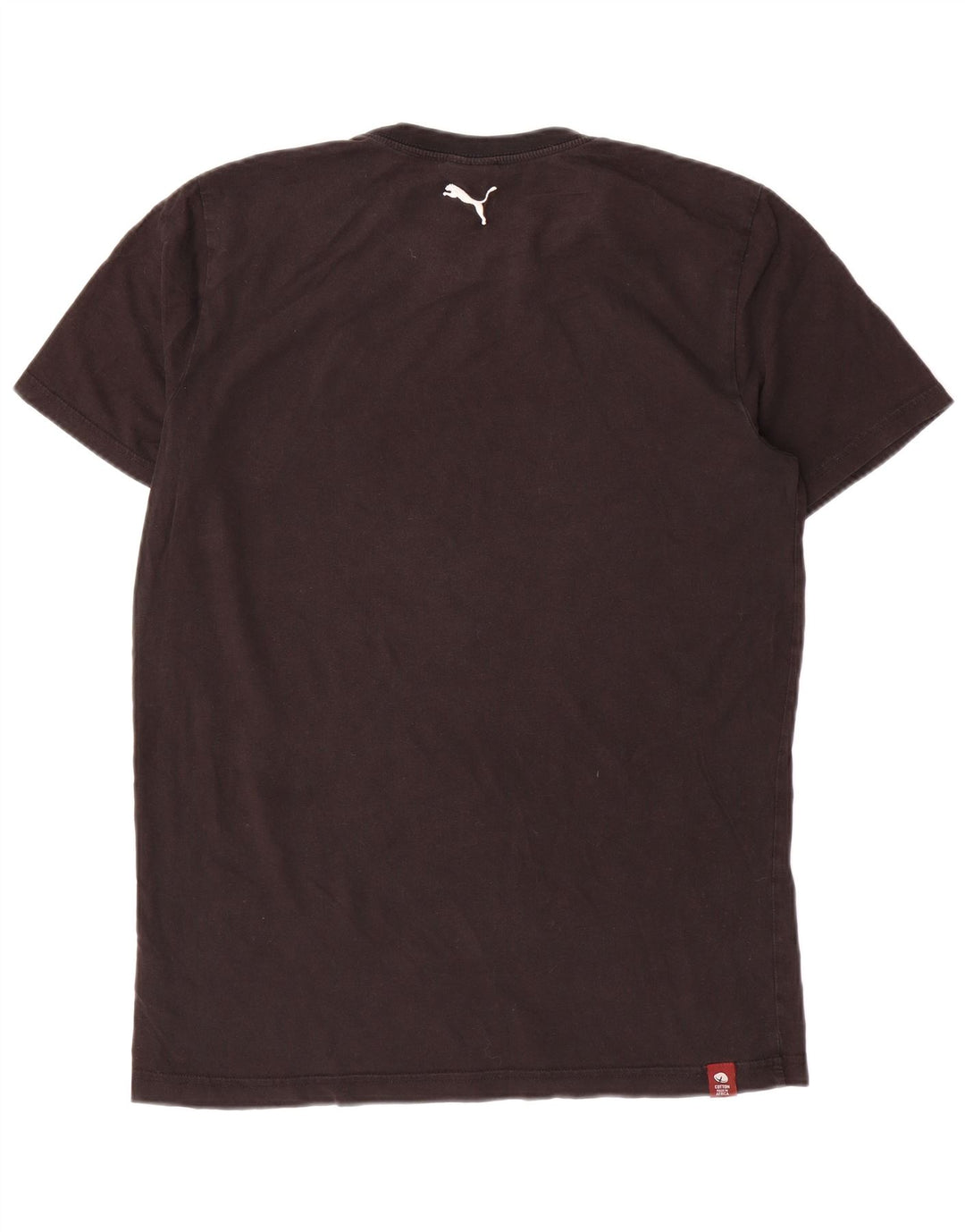PUMA Mens Graphic T-Shirt Top Medium Navy Blue