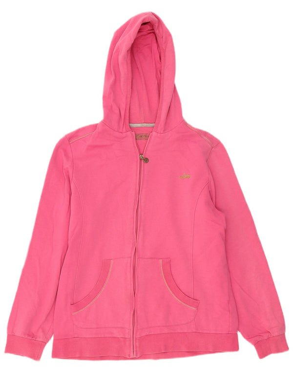 Maglione con cappuccio e zip da donna Lotto UK 18 XL Rosa