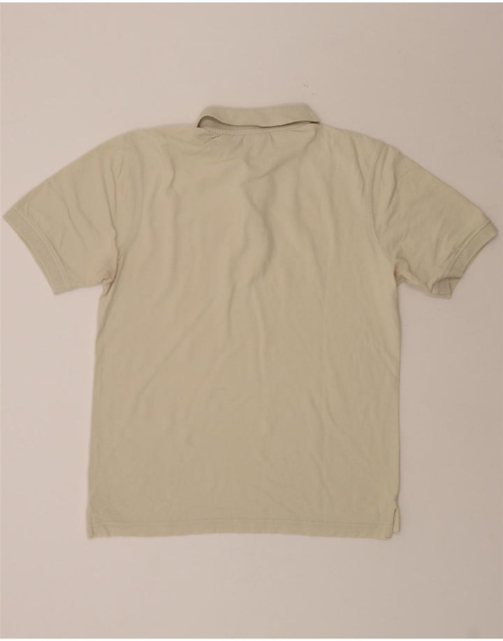 FILA Mens Polo Shirt Medium White Vintage Fila and Second-Hand Fila from Messina Hembry 