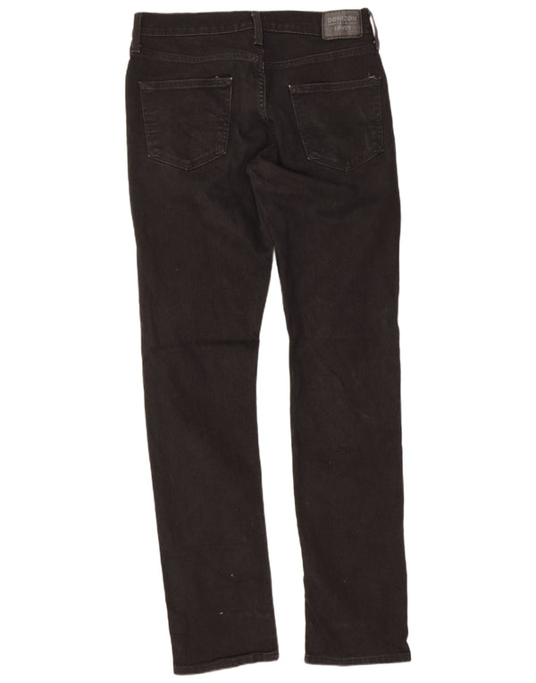 Jeans Levi's Denizen Slim da uomo W33 L32 cotone nero