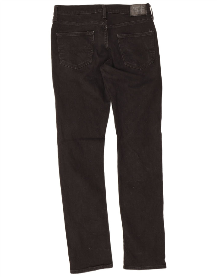Jeans Levi's Denizen Slim da uomo W33 L32 cotone nero