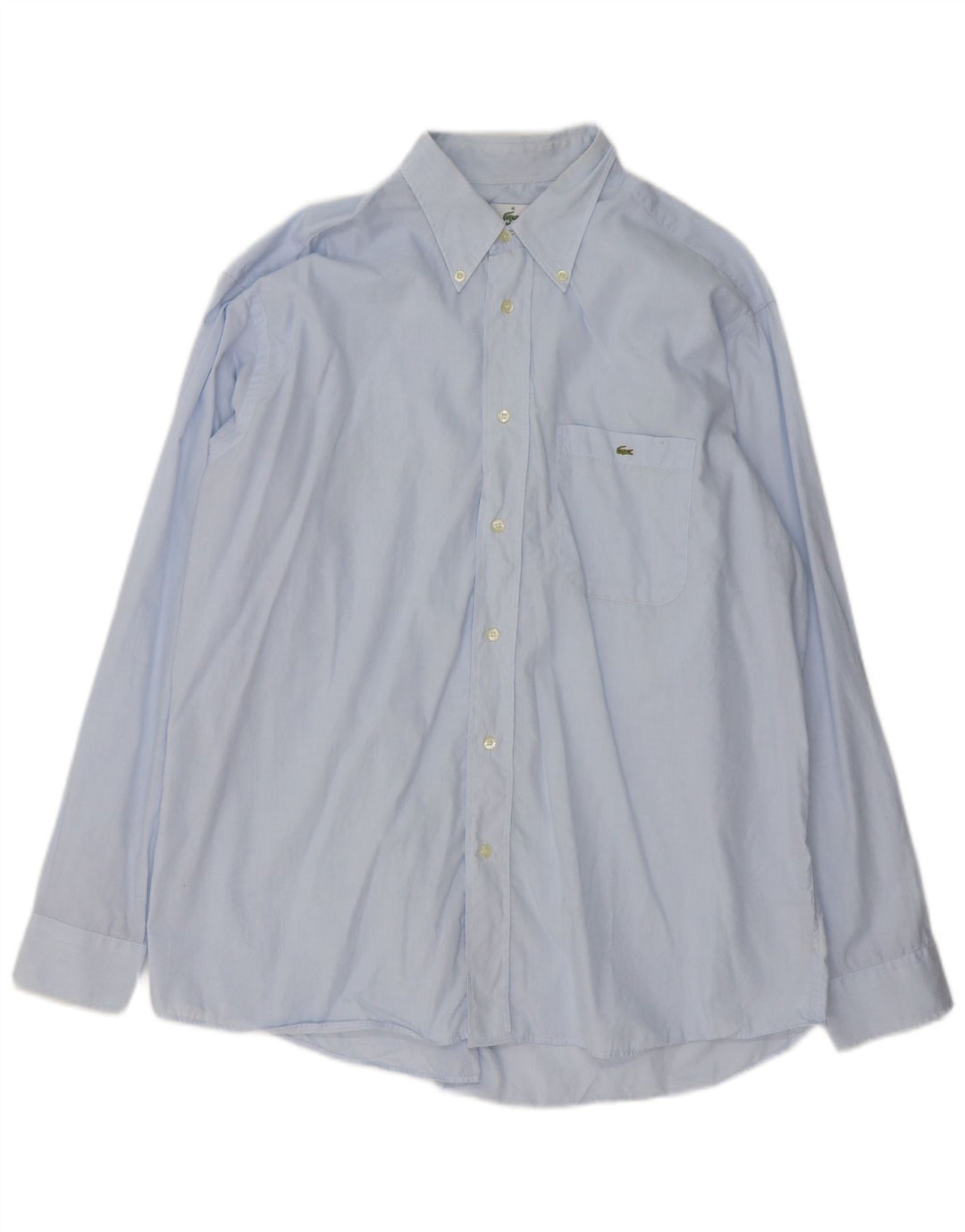 Lacoste Herreskjorte str. 43 Large Blue Cotton