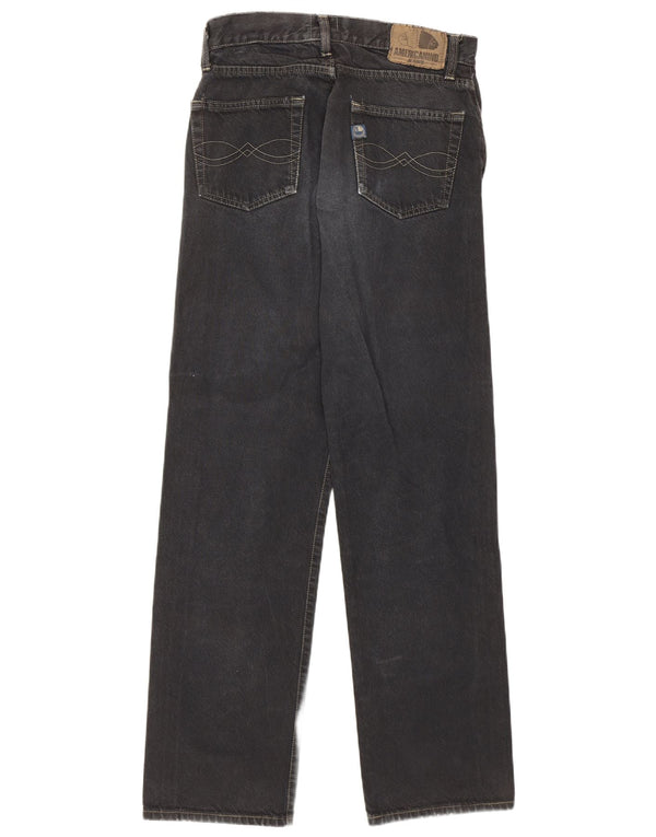 Americanino Herre Jeans med høj talje W30 L31 Grå bomuld