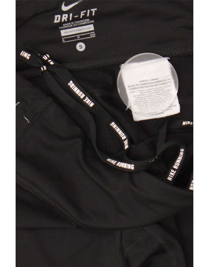 Leggings Nike Dri Fit da donna UK 10 piccoli poliestere nero