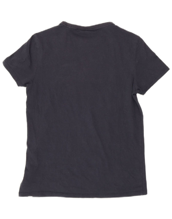Napapijri Grafik-T-Shirt-Oberteil für Jungen, 13–14 Jahre, marineblaue Baumwolle