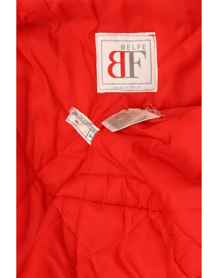 Męska wyściełana kurtka o luźnym kroju Belfe & Belfe UK 36 Small Red