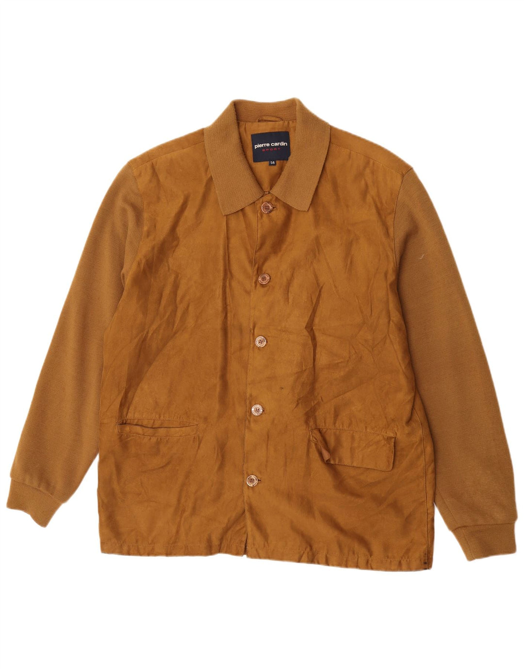 Pierre Cardin Herren Bomberjacke IT 54 2XL Gelb Polyester
