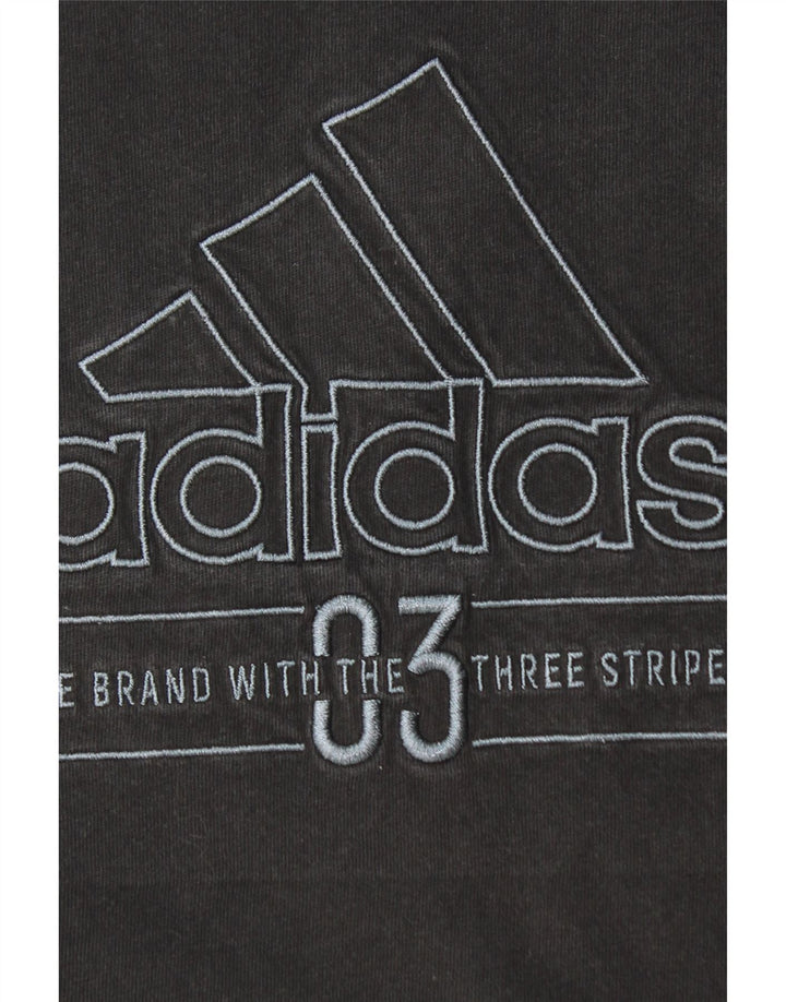ADIDAS Grafisk T-shirt top til mænd, stor sort