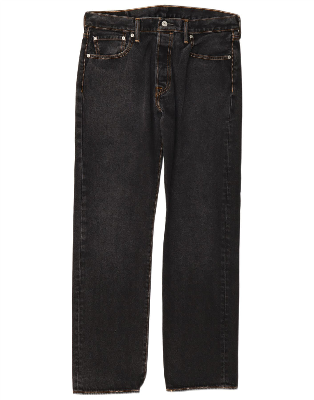 Levi's Uomo 501 Jeans dritti 34 L34 Cotone grigio
