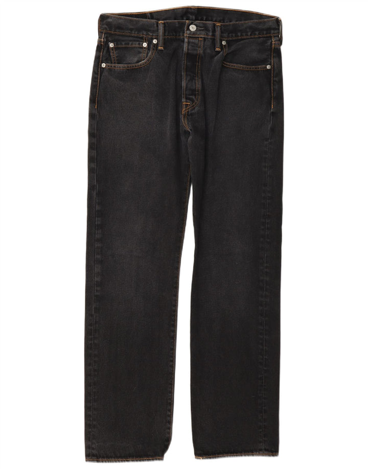 Levi's Uomo 501 Jeans dritti 34 L34 Cotone grigio