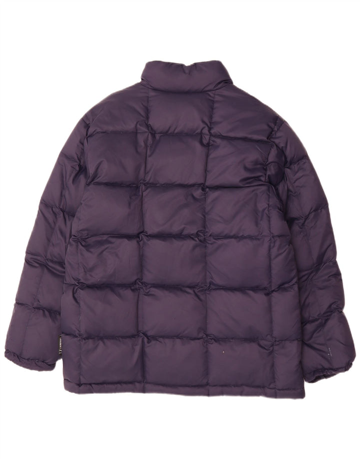 Puma Mens Padded Jacket UK 38 Medium Navy Blue Polyester