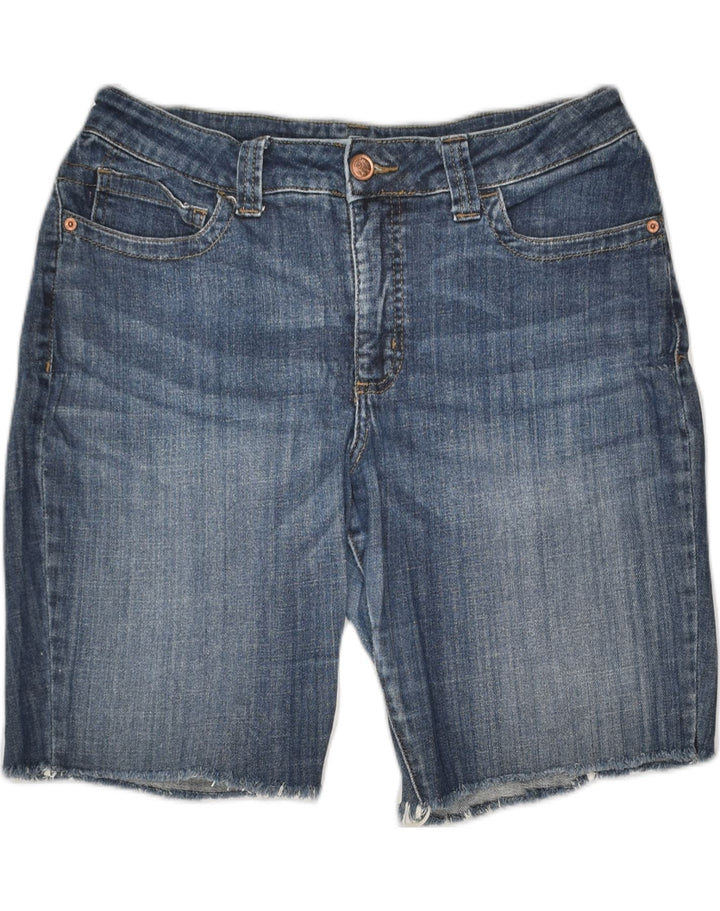 LEE Womens Slender Secret Denim Shorts W38 XL  Blue Cotton | Vintage Lee | Thrift | Second-Hand Lee | Used Clothing | Messina Hembry 