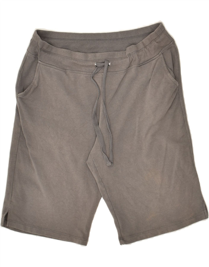 EDDIE BAUER Mens Sport Shorts Medium Grey Cotton | Vintage Eddie Bauer | Thrift | Second-Hand Eddie Bauer | Used Clothing | Messina Hembry 