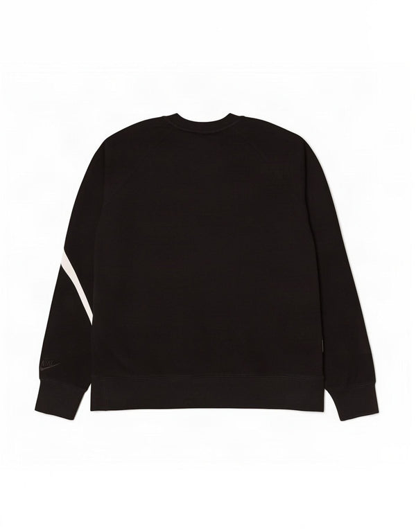Nike Sudadera con gráfico gráfico tipo jersey de algodón negro mediano para hombre