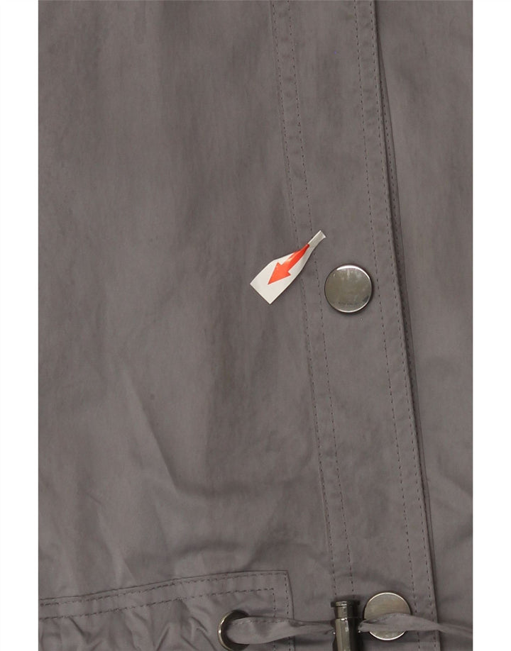 MINT VELVET Womens Oversized Utility Jacket UK 10 Small  Grey Polyester