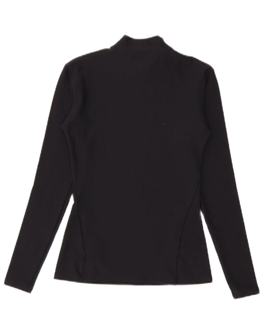 Under Armour Womens Cold Gear Top Long Sleeve UK 12 Medium Black Nylon