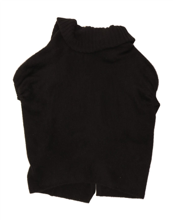 SPORTMAX Womens Oversized Cardigan Sweater UK 14 Medium Black Classic Vintage Sportmax and Second-Hand Sportmax from Messina Hembry 