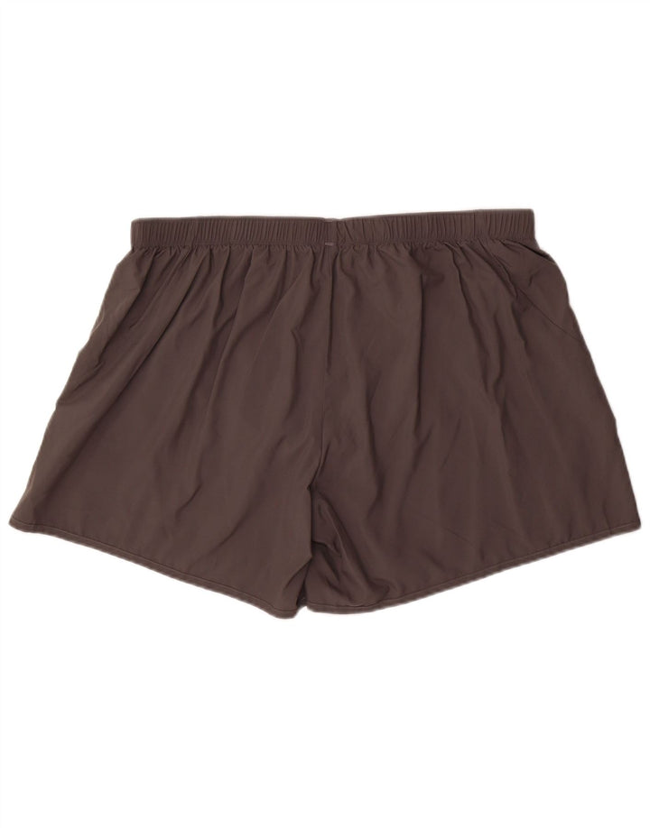 Saucony Mens Sport Shorts XL Grey Polyester