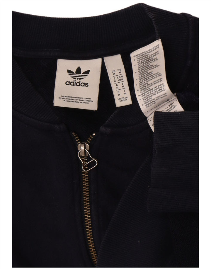 Giacca da ginnastica da uomo Adidas media blu navy