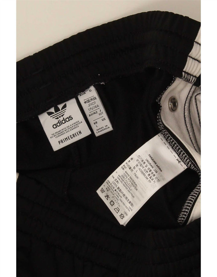 Adidas Træningsdragt bukser til mænd Large Black Colourblock Polyester