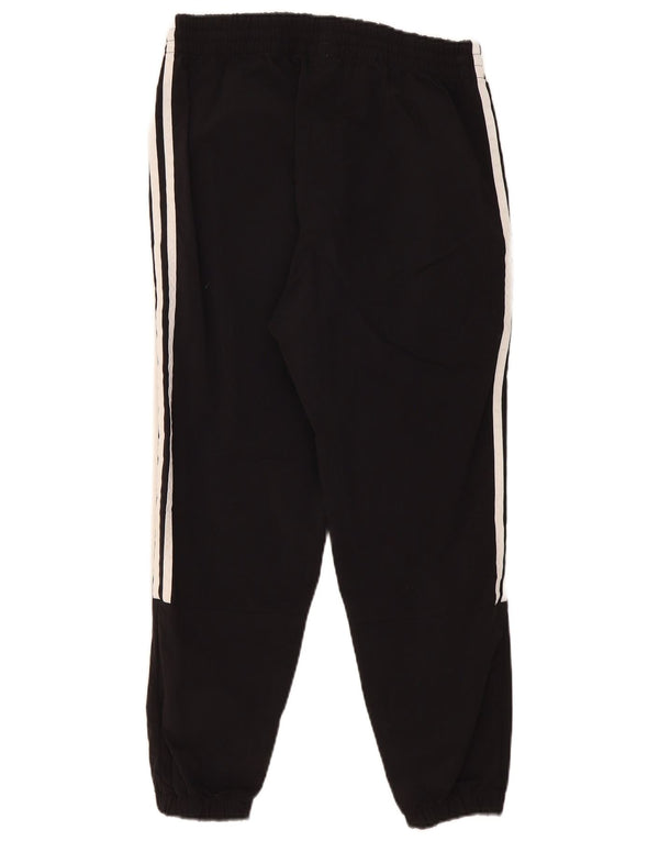 Pantaloni da tuta da uomo Adidas Crop Pantaloni da jogging Medio Nylon nero
