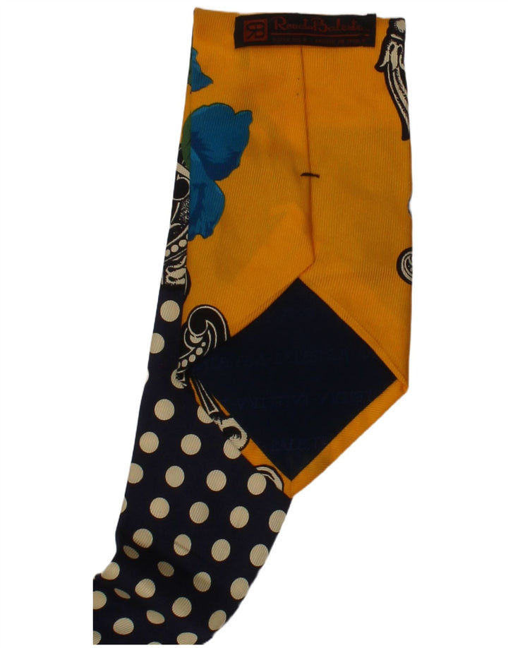 Renato Balestra Mens Graphic Tie One Size Multicoloured Polka Dot Designer