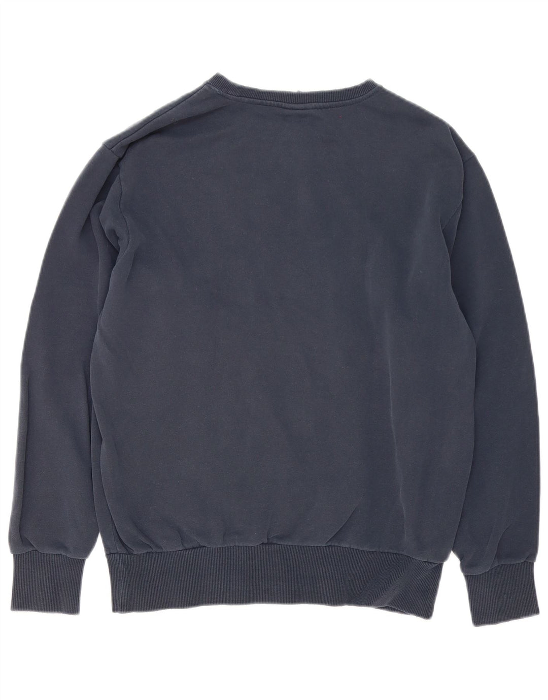 Ellesse Mens Graphic Sweatshirt Jumper Large Navy Blue Cotton