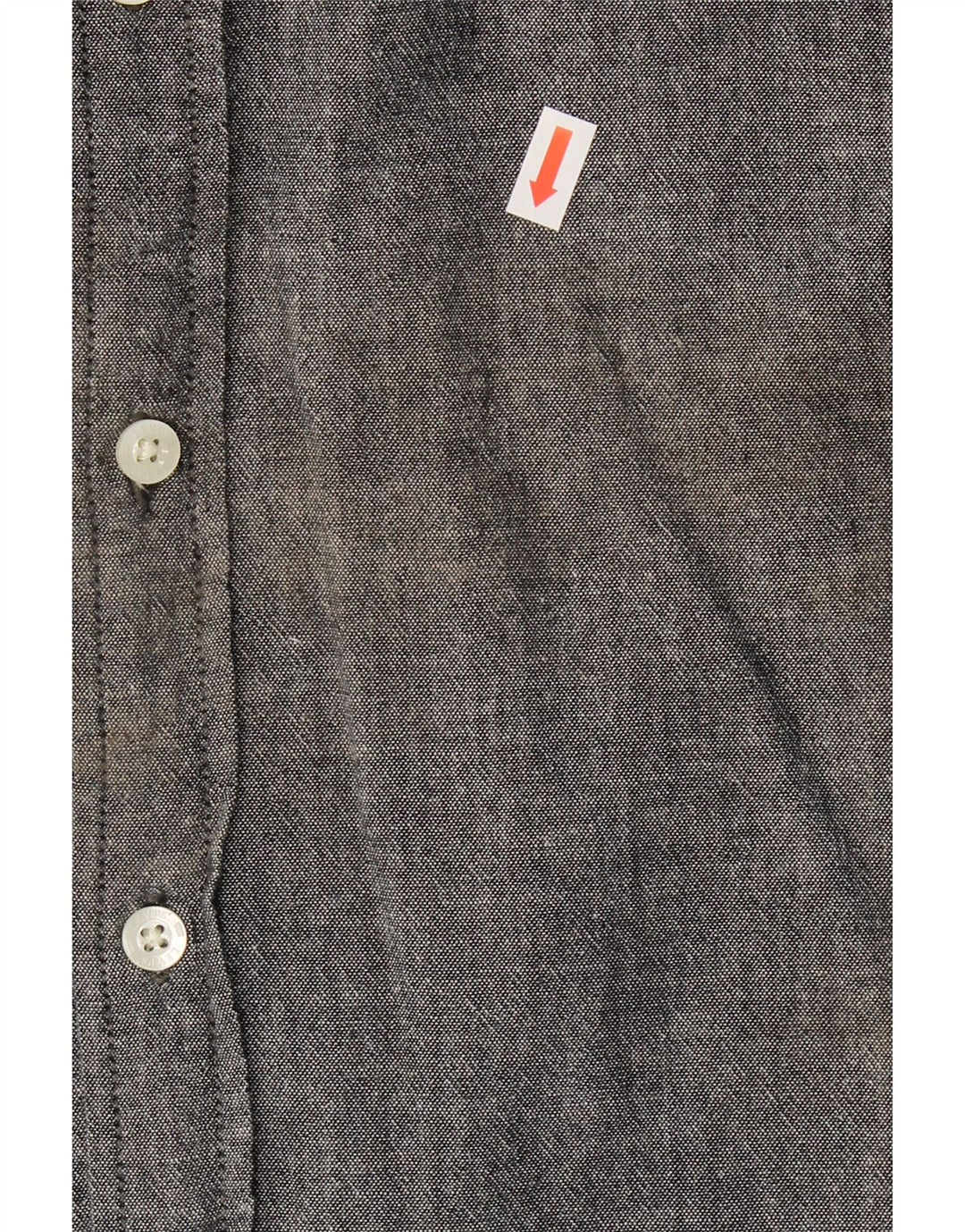 LEVI'S Mens Shirt Large Grey Cotton Vintage Levi's and Second-Hand Levi's from Messina Hembry 