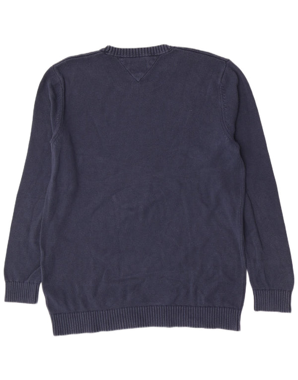 Ανδρικό πουλόβερ Tommy Hilfiger Crew Neck Jumper 2XL Navy Blue Classic