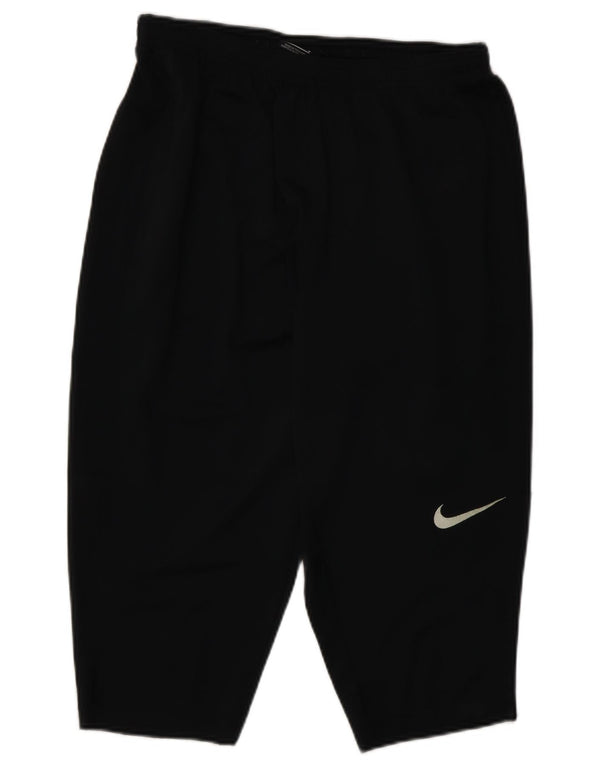 Nike Herre Bermuda Sportshorts Medium Sort Polyester