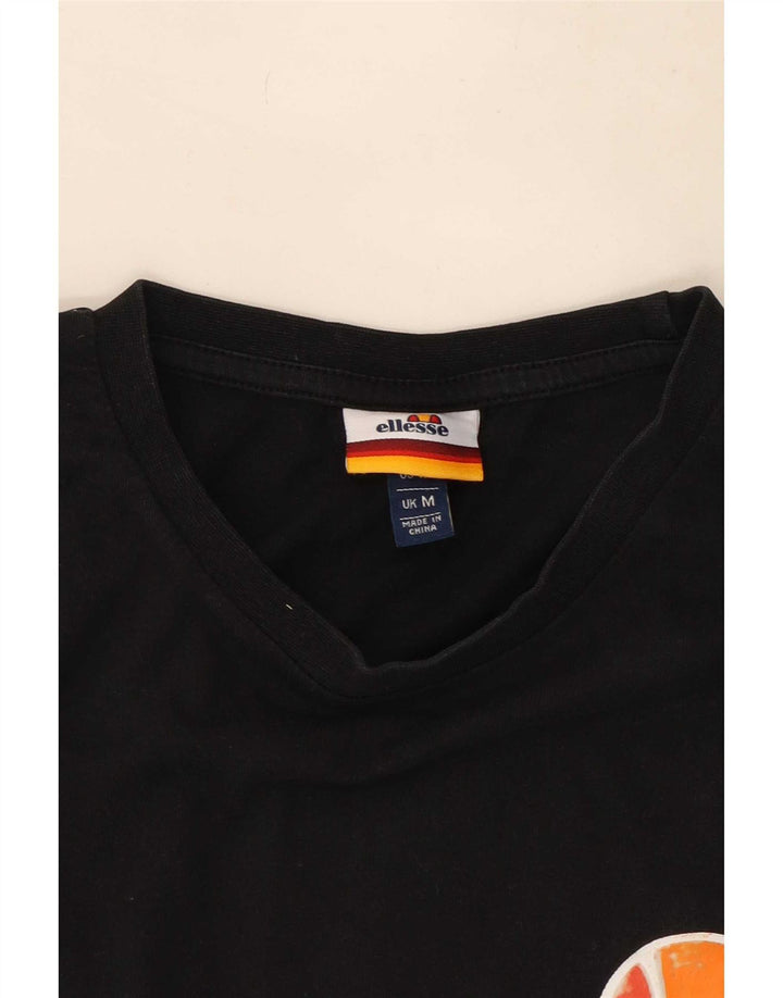 T-shirt da uomo Ellesse Top media nera