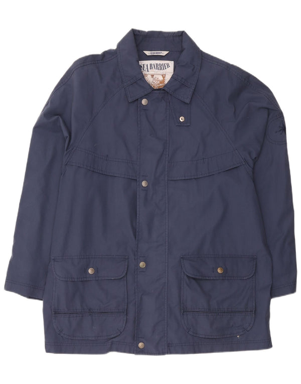 Sea Barrier Chaqueta utilitaria para hombre UK 40 Large Azul marino