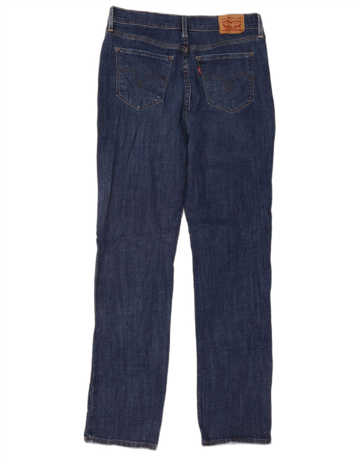 Levi's Womens Classic Straight Jeans US 6 Medium W28 L30 Blue Cotton