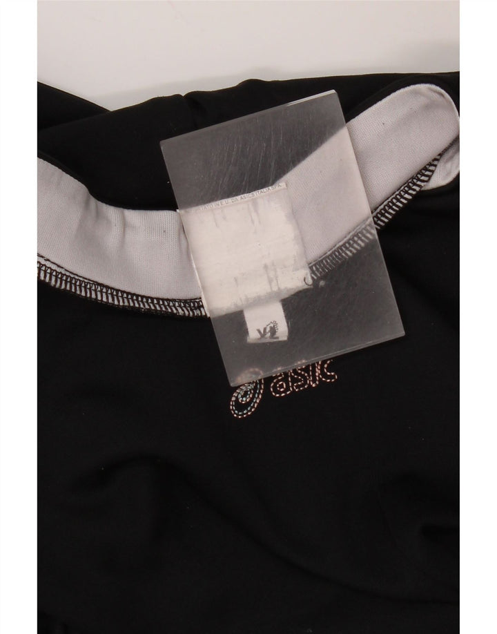 Asics Womens Tracksuit Trousers UK 18 XL  Black Polyamide